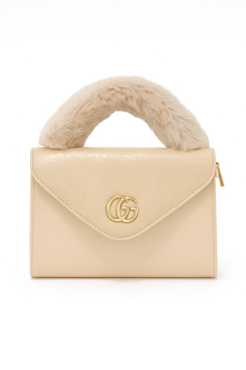 "Crimson Charm - Beige  – The Icon of Bold Elegance"