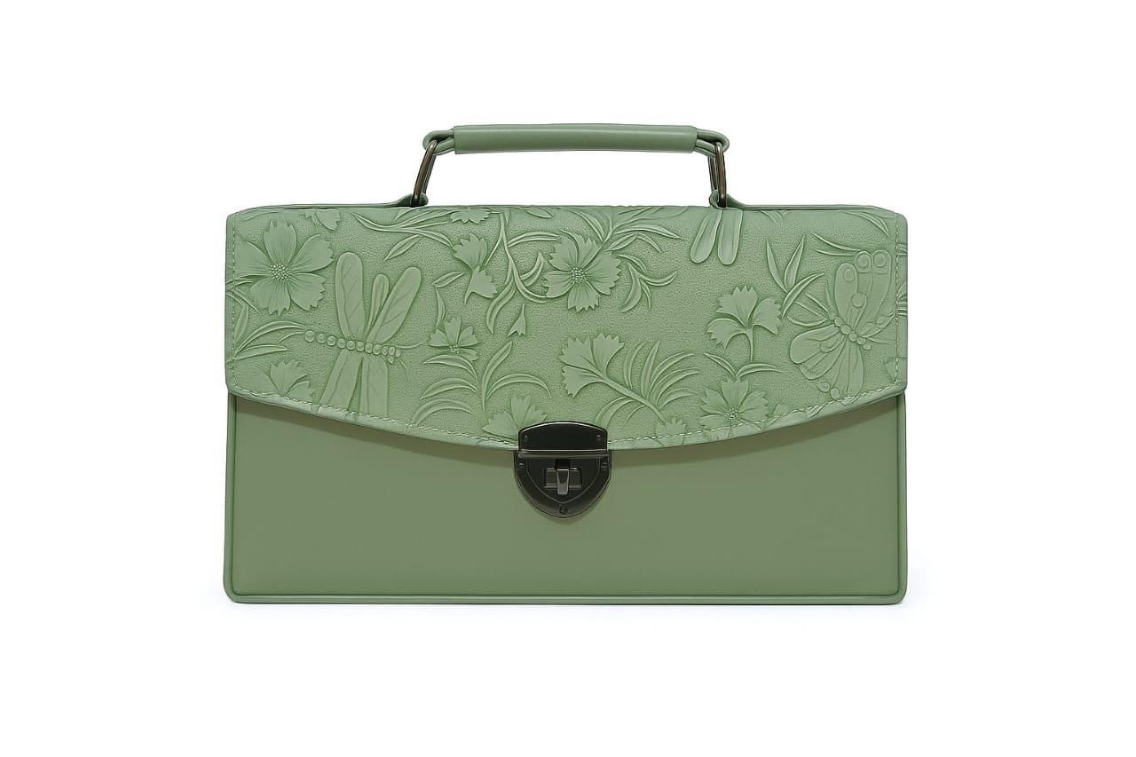 " Olive Green Grace – Where Elegance Meets Simplicity"