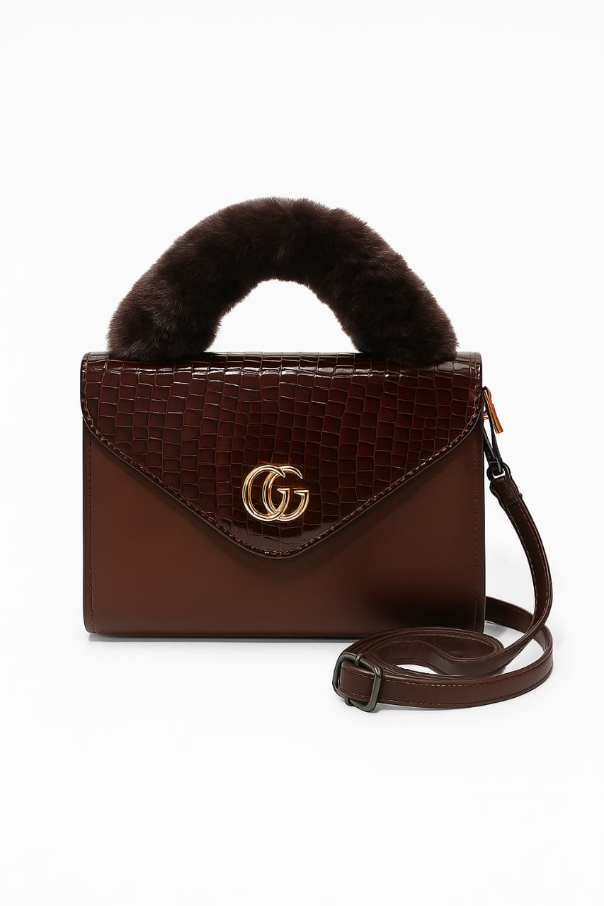 "Crimson Charm - Browne – The Icon of Bold Elegance"